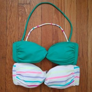 Victoria's Secret Bandeau Bikini Tops